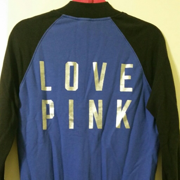 PINK VS sweater/jacket blue & black