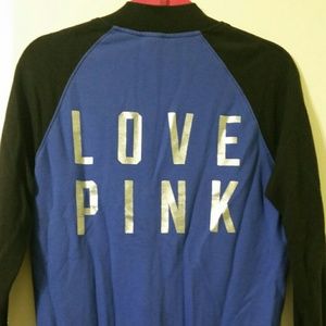 PINK VS sweater/jacket blue & black