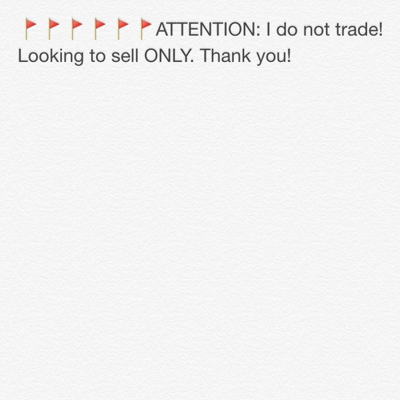 NO TRADES!