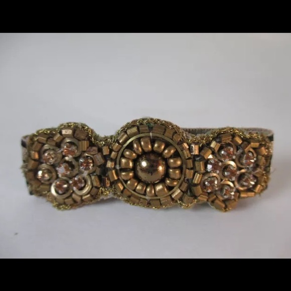 Deepa Gurnani Beaded ponytail holder or bracelet