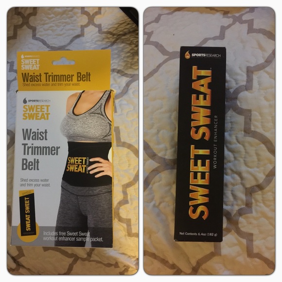 sports research sweet sweat waist trimmer