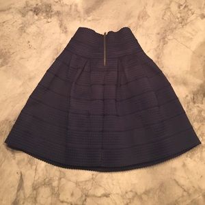 Blue skirt