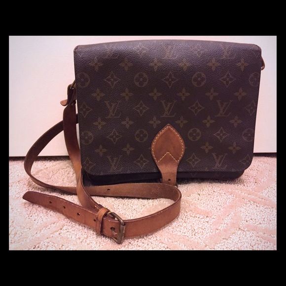 Authentic Louis Vuitton Monogram Cartouchiere GM