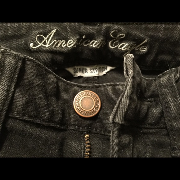 American eagle black skinny jeans