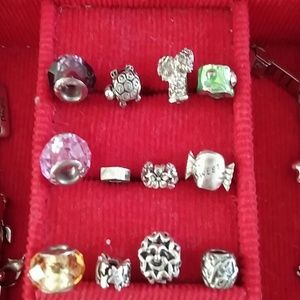12 fashion charms, fit Pandora bracelet