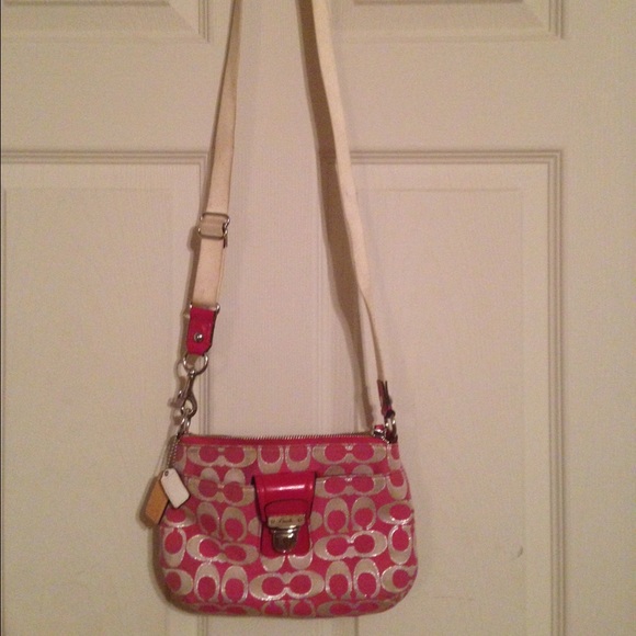 Pink Coach Crossbody