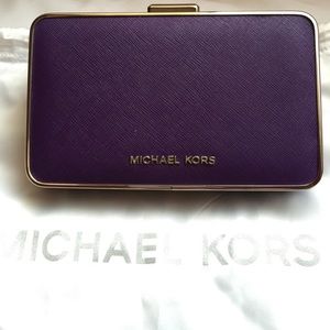 Michael Kors box clutch