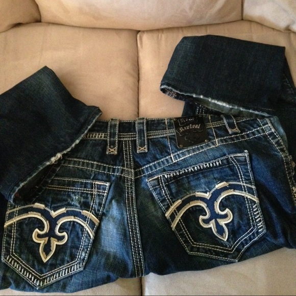 Rock revival jeans "Men's" - Picture 1 of 3