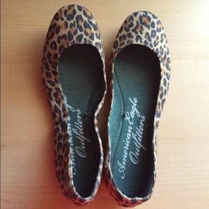 Cheetah ballet flats