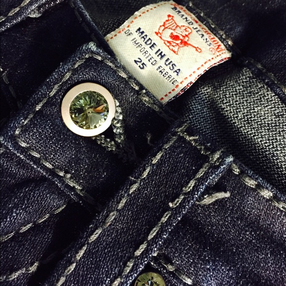 True religion jeans with bling
