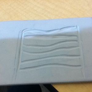 Rubber paint thing, costed a lot from a magazine