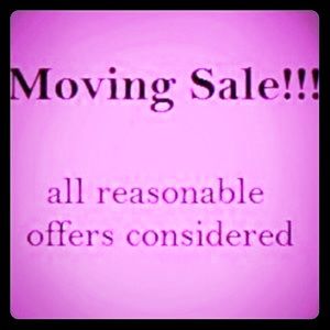 Moving SALE