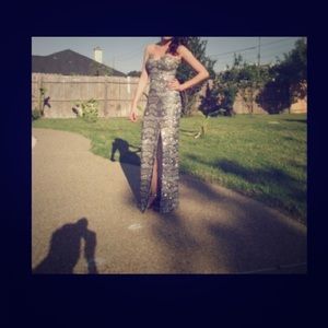 Sequined prom/evening dress