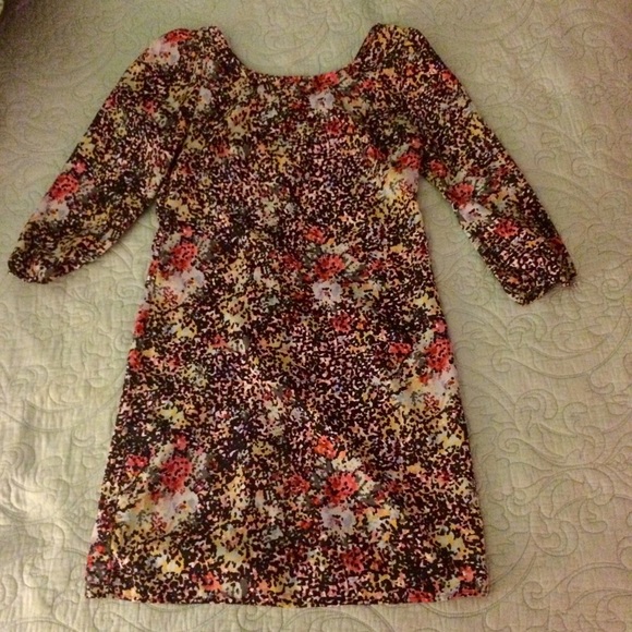 Print Shift Dress