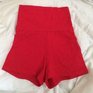 American apparel high waisted short