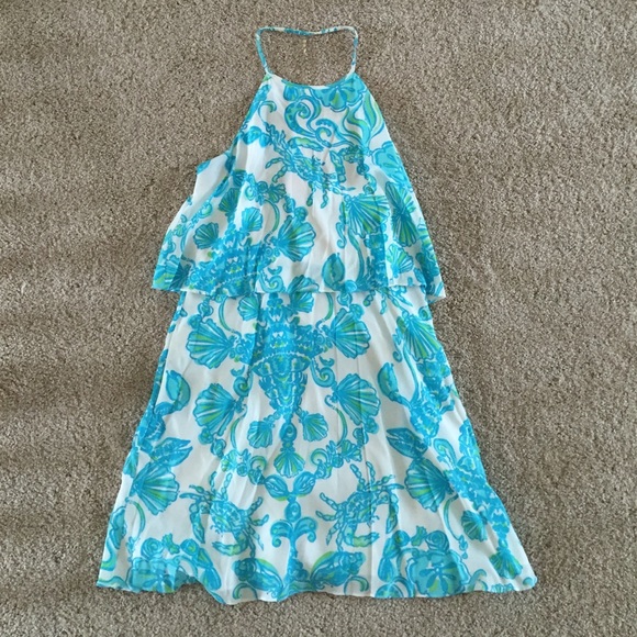 Lily Pulitzer rhinestone back dress