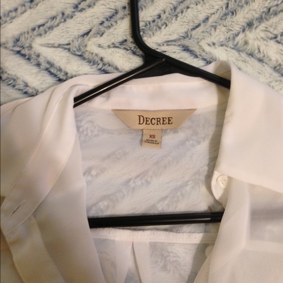 Sheer button down ✨ - Picture 2 of 2