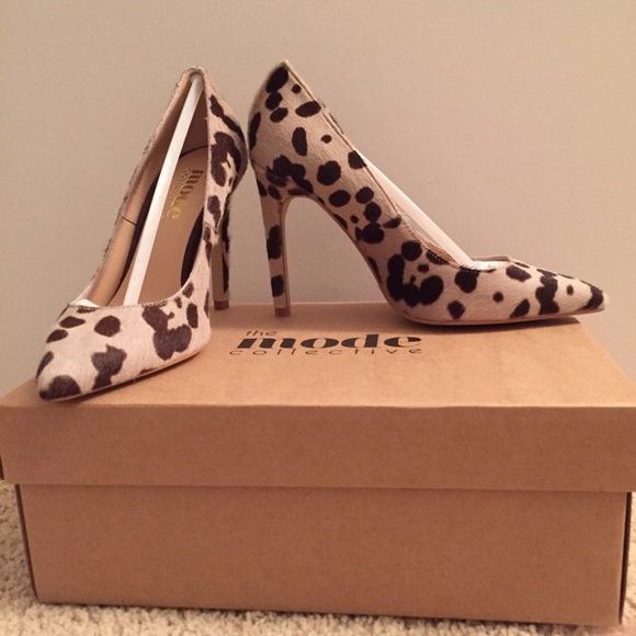 BRAND NEW Leopard The Mode Collective pump