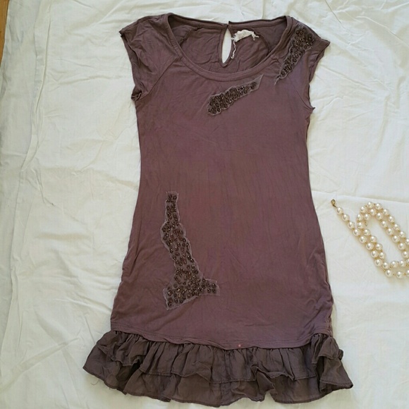 Karis Crystal Embellished Long Top - Picture 1 of 4