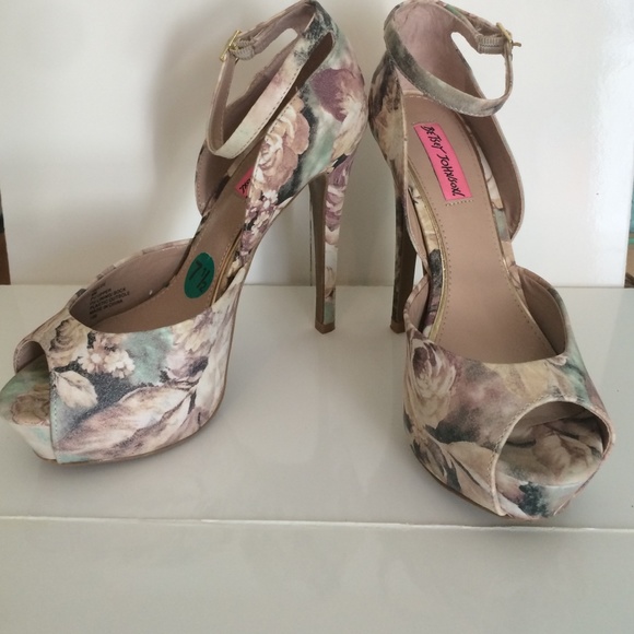 Betsy Johnson high heels.