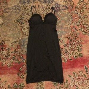 H&M bustier dress black