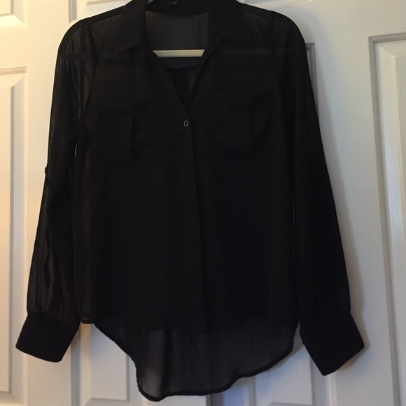 Sheer shirt