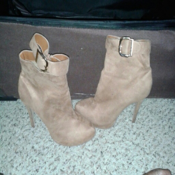 Tan boots