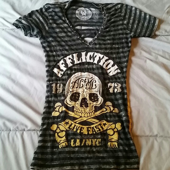 Women's affliction shirt