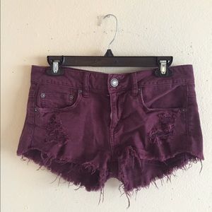 Maroon Shorts
