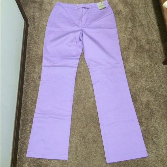 purple khakis