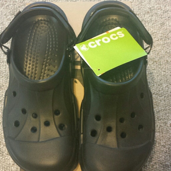 NWT black crocs off road - Picture 2 of 3