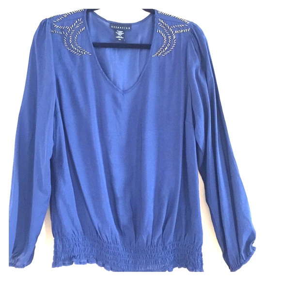 Long sleeve blouse