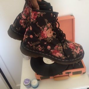 Floral Doc Martens