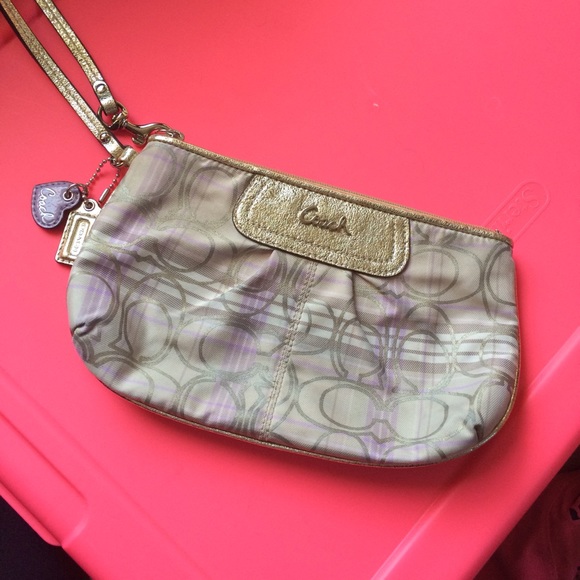 Coach wristlet