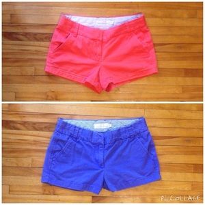BUNDLE - Orange and Purple Chino Shorts