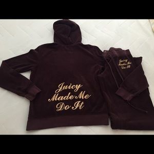 Juicy Couture Velour Jump Suit