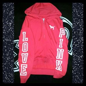 1 hour only! Red Victoria's Secret PINK jacket