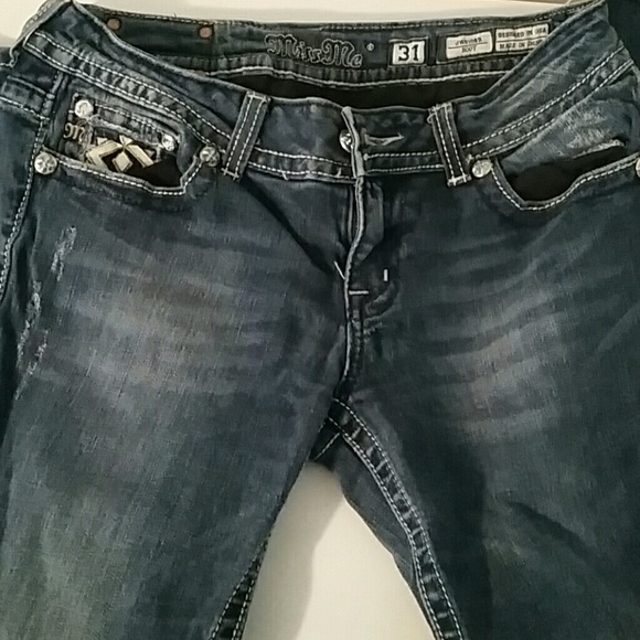 🚫SOLD🚫Miss Me Bootcut Jeans - Picture 3 of 4