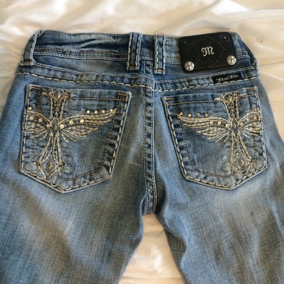 Miss Me Capri Denim Shorts