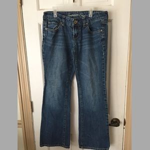 American Eagle jeans.