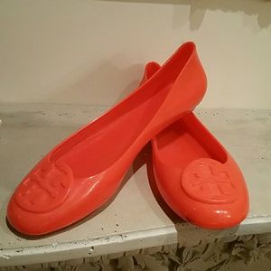 Tory Burch jelly shoes