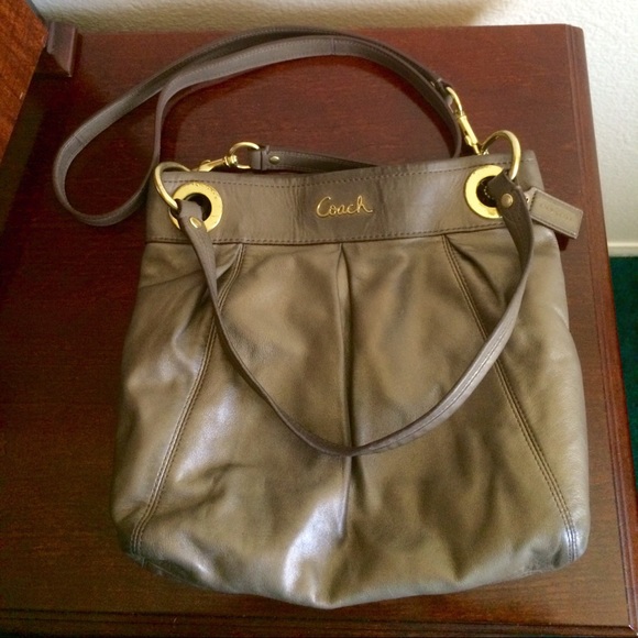Gold COACH handbag!