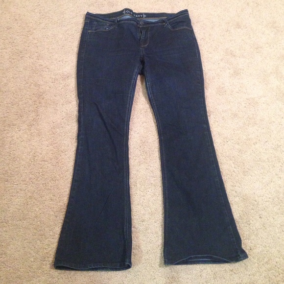 Old Navy deep blue jeans