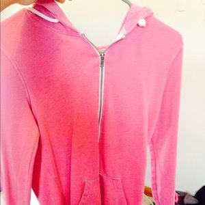Victoria's Secret hoodie.