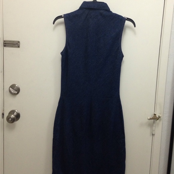 Denim Shirt Dress - Picture 3 of 3