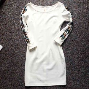 Baja White Bodycon Dress