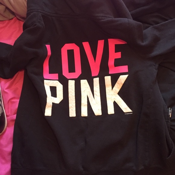 Pink hoodie