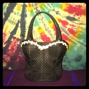Black Corset Purse