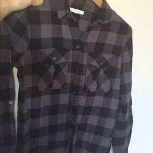 Madewell plaid lightweight flannel
