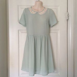 Tiffany Blue Skater Dress